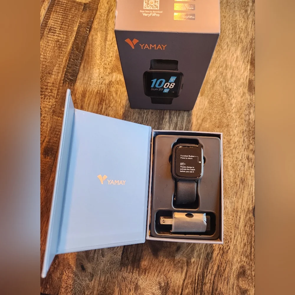 Fitness Tracker Black Watch